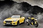 Mercedes-Benz SLK55 AMG with Ducati Streetfighter 848 2011 года